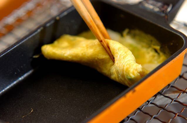 アボカド卵焼きの作り方の手順3