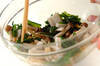 レンコンと菊菜のお浸しの作り方の手順6