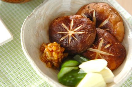 網焼きシイタケ