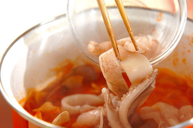 魚介のトマトスープの作り方の手順6
