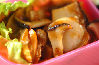 ホタテとエリンギの中華炒め