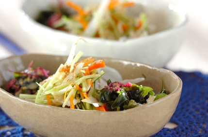 海藻サラダゴマみそドレッシング