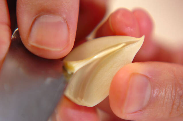 アスパラガスの中華炒めの作り方の手順2