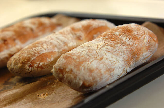 トロッとチーズのチャバタの作り方の手順9