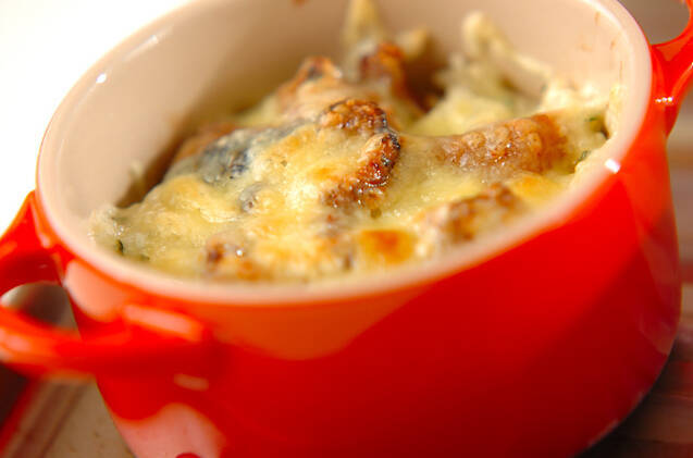 簡単焼き鳥チーズ焼きご飯の作り方の手順3