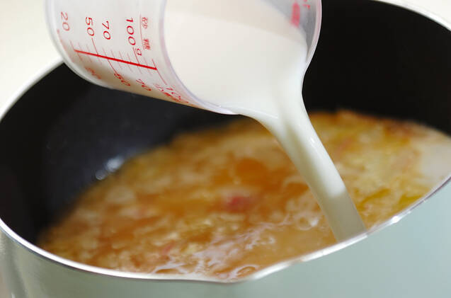 ジャガイモのミルクスープの作り方の手順6