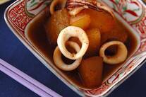 冬瓜とイカの煮物