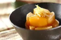 ごま油香る  しみしみ大根の煮物