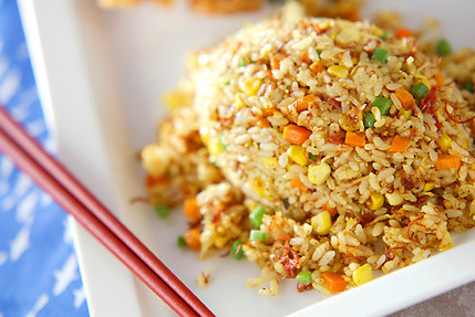 コンビーフチャーハン