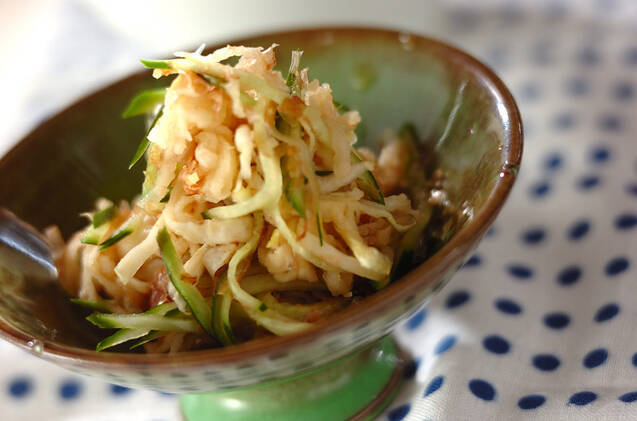 切干し大根のおかか和え