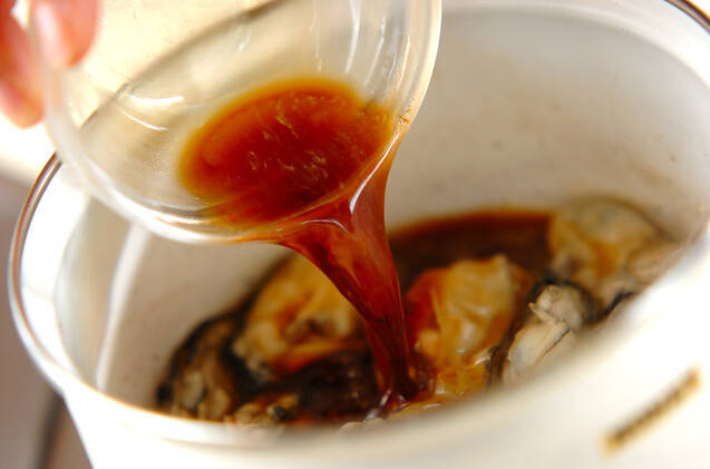 カキの混ぜご飯の作り方の手順3