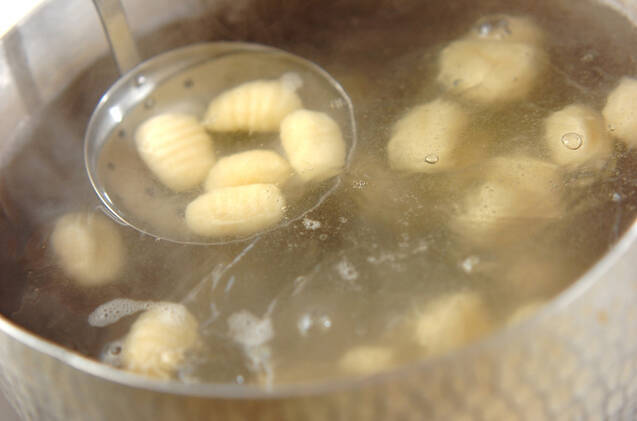 チーズカレーつけ麺の作り方の手順5