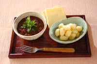 チーズカレーつけ麺