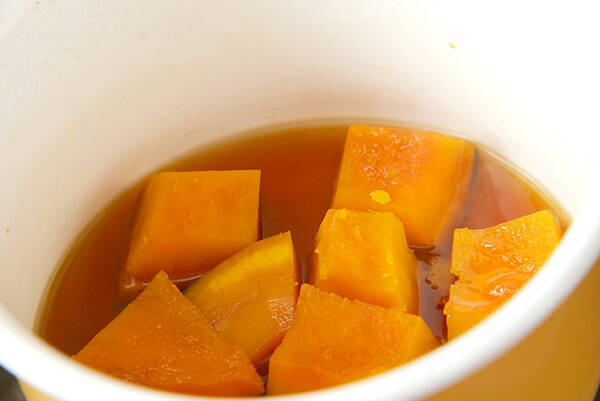 カボチャの甘煮の作り方の手順3