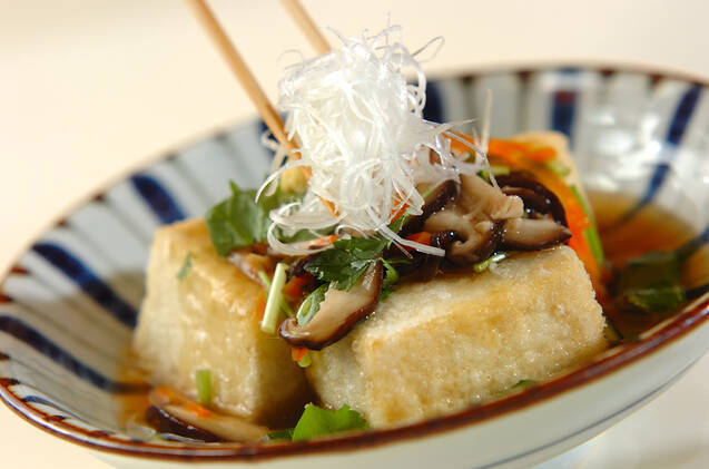 あんかけ揚げ出し豆腐の作り方の手順10