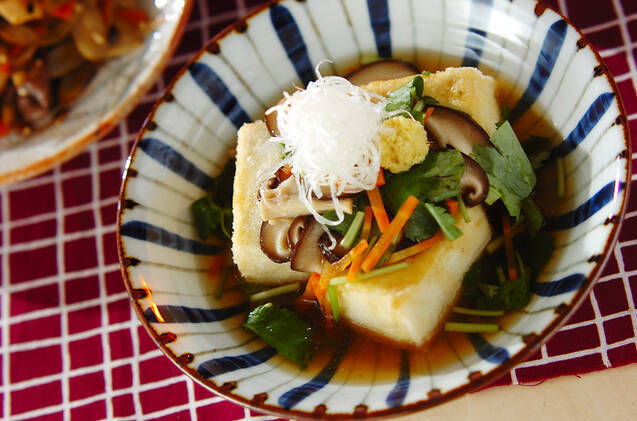 あんかけ揚げ出し豆腐