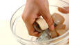 エビとホタテのソテー ナッツソースがけの作り方の手順3