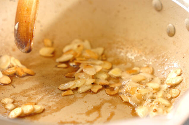 エビとホタテのソテー ナッツソースがけの作り方の手順10