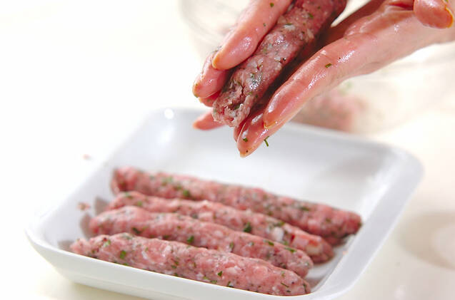 焼きソーセージの作り方の手順4