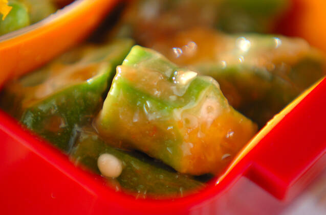 オクラの梅肉和え