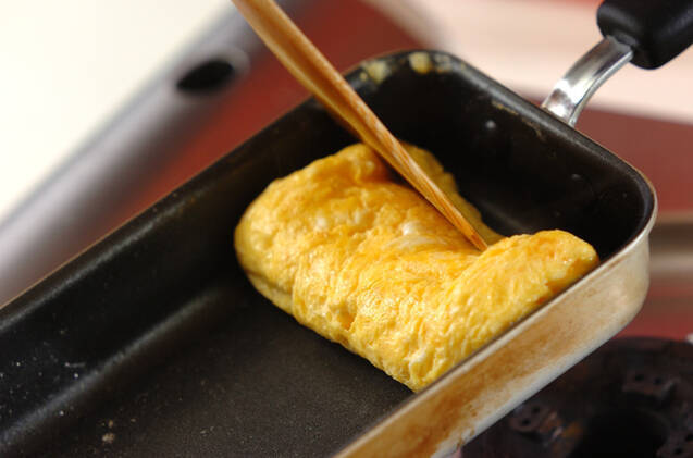 にこにこ顔のオムレツお弁当♪の作り方の手順2