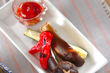 焼き野菜・チリソース