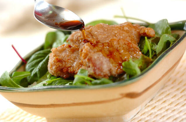 豚ヒレ肉の竜田揚げ丼の作り方の手順8