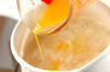 とろとろとろろと卵の中華スープの作り方の手順4