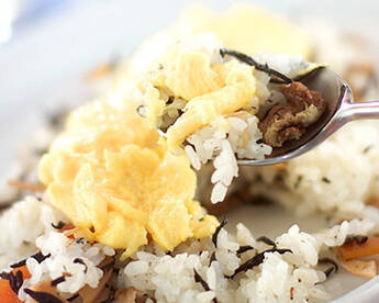 オムのっけご飯