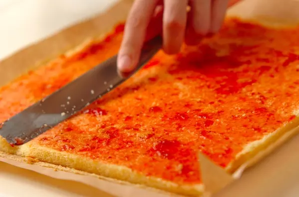 キャンドルロールケーキの作り方5