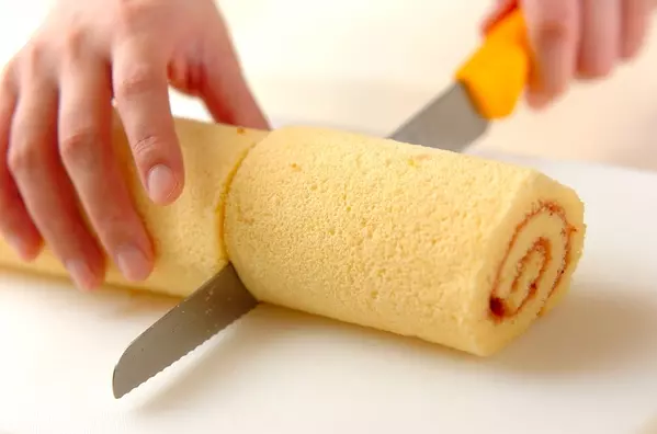 キャンドルロールケーキの作り方6