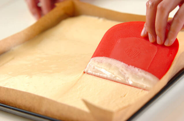 キャンドルロールケーキの作り方の手順9