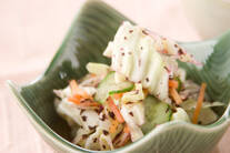 キャベツのゆかりもみ