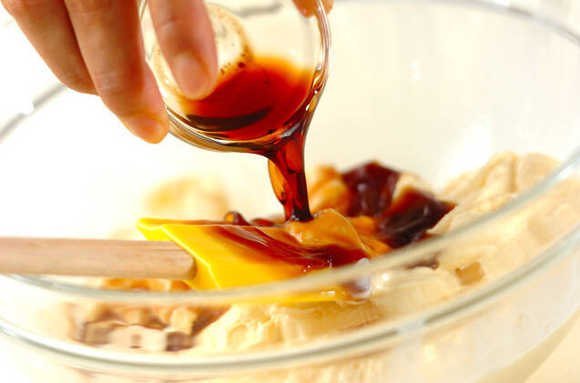 カステラアイスの作り方の手順2