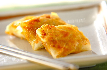 カボチャのチーズ春巻き
