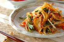 ミミガーのキムチ炒め