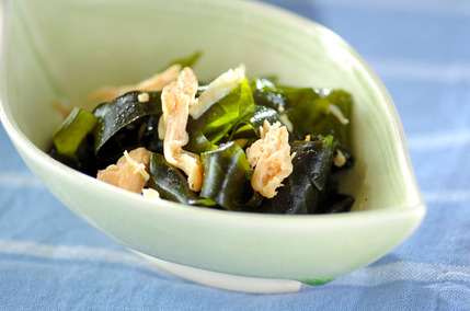 ワカメのガーリック炒め