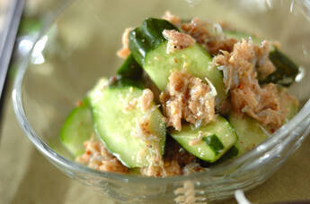 キュウリのサラダ