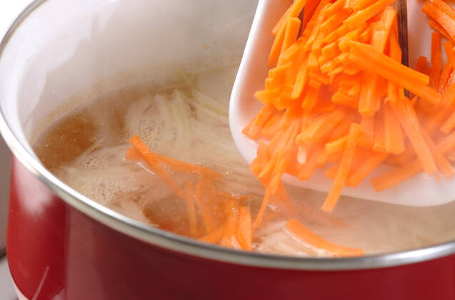 お豆のスープの作り方の手順4