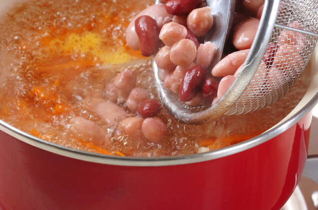 お豆のスープの作り方の手順5