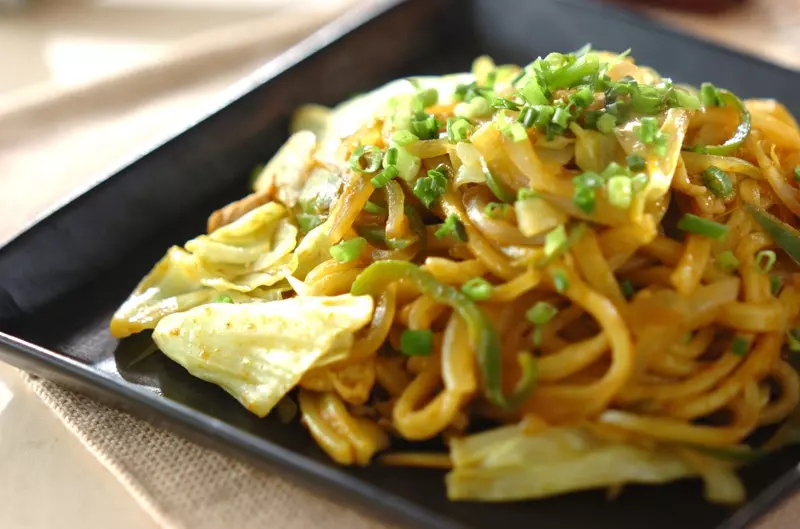 焼きカレーうどん レシピ 作り方 E レシピ 料理のプロが作る簡単レシピ