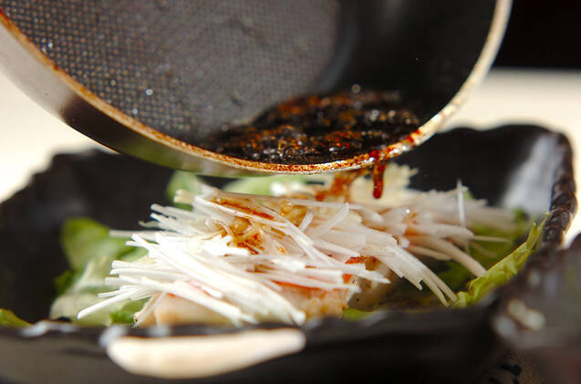 金目鯛の中華蒸しの作り方の手順7