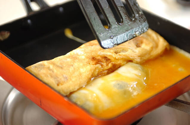 甘い卵焼きの作り方の手順3