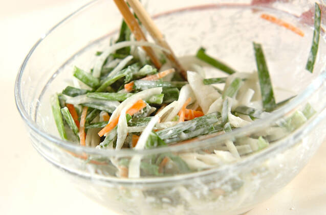 ニラのペタンコ焼きの作り方の手順4