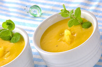 マンゴーのガスパチョ