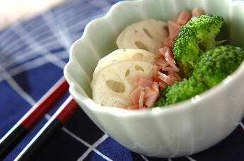 シャキシャキレンコンのマヨサラダ