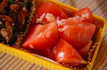 トマトのガリ和え