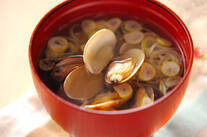 アサリのお吸い物