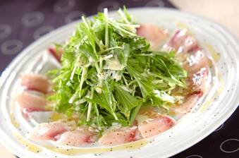 ブリの和風カルパッチョ