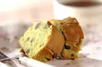 抹茶のパウンドケーキ